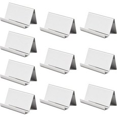 12042035 명함 거치대 케이스 꽂이 10개 홀더 스탠드 304 스테인리스 스틸 박스 오피스 데스크 오거나이저