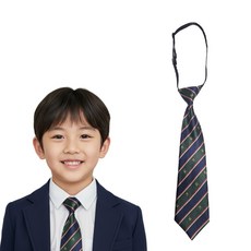 클래식 스트라이프 미니넥타이 유아동 유치원 넥타이 단품