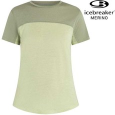 Icebreaker Sphere III Cool-Lite 女款 圓領短袖上衣 色塊拼接-125 0A56XY B86