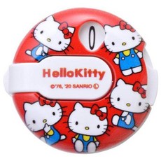 DAIYA 다이아 골프 산리오 헬로키티 카운터 타수 계산 스코어 계산기 원리셋, 1개