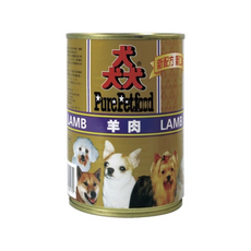 Pure 猋狗罐頭, 24個, (宅配限重2箱), 385g, 羊