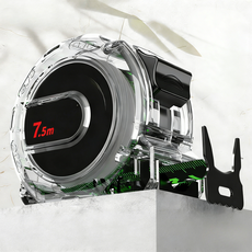 4세대 고급형 오토락 울트라 브라이트 특수 형광코팅 고정밀 메탈포스 줄자 7.5m, 1