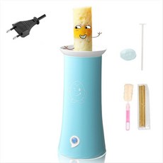 전기 가정용 DIY 전기 자동 상승 계란 롤 메이커 요리 도구 계란 컵 오믈렛 마스터 소시지 기계 EU, 파란색
