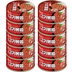 롯데푸드 고추장 고기볶음(10캔), 80g, 10세트