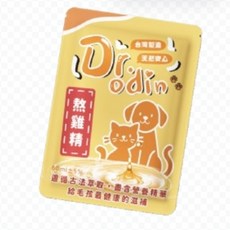 Dr.odin 寵物熬雞精 60ml 全齡貓狗適用 術後病後營養補給, 限時特賣寵物滴雞精, 1個, 活力