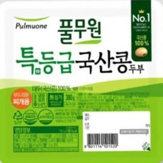 풀무원식품 부드러운 찌개용 두부 380g, 1개