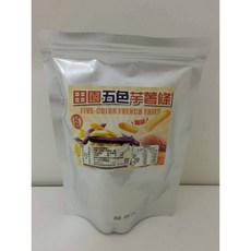 萬泰豐團購 全素自然原色甘甜酥香田園鳳松林五色芋薯條120g, 1個