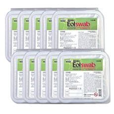 에프에이 병원용 이올스왑 (벌크포장), 100매입, 10개
