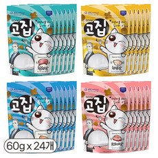 고집 고양이 간식, 콤보4종, 24개