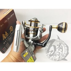 百有釣具 海力士EVO TL鈦刀 捲線器 TL1000 TL6000 全不鏽鋼培林機種 超滑順金屬貢丸頭, 1個, TL2000