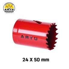 ARTU 바이메탈롱홀소 24mm ABH-24, 1개