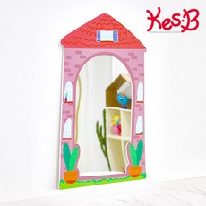 캐스B 플레이 샤이니전신안전거울 집 2307 유아거울 유치원거울 어린이집거울 어린이안전거울, 단품, 상세페이지 참조