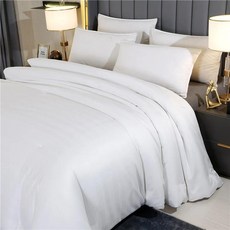 화이트 구스 다운 컴포터 고급스러운 따뜻한 겨울 두꺼운 3D 브레드 침대 담요 100% 코튼 커버 이불 맞춤형, 180x220cm 3kg, 02 하얀색