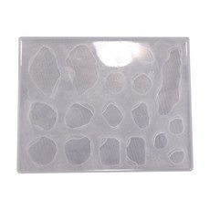 기하학적 불규칙 귀걸이 실리콘 몰드 크리스탈 에폭시 장식 펜던트 몰드, 02 02