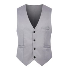 【修身百搭】男士馬甲 休閒馬甲 西裝馬甲 服務馬甲 酒店馬甲 工作馬甲 V領設計 修身剪裁 多色可選 酒店服務員/商務禮儀/日常穿搭