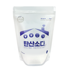 블레싱홈 탄산소다 워싱소다 1kg 미국산 100% 빨래 쉰내 기름때 제거 세탁용, 1개