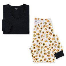 Burt's Bees Baby baby-girls 가족 잠옷 어울리는 홀리데이 파자마 유기농 면 파자마 세트 호박 조각 XL