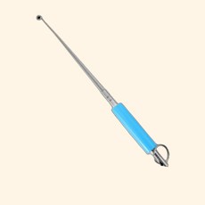 (수담스토어) 스텐 낚시바늘빼기 길이조절 후크형 물고기바늘제거기 13cm