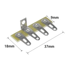 터미널 스트립 터렛 태그 보드 345710 기타 튜브 앰프 DIY용 러그 포인트 투, 01 China Mainland, 02 4 Pin x 2pcs