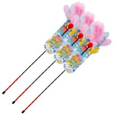 펫츠루트 카샤카샤 재롱 스틱 고양이 장난감, 3개, 금붕어