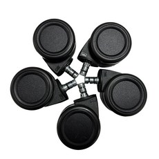 허먼밀러 의자 뉴 에어론 풀체어 정품바퀴 DC1 Caster 바퀴(1세트 5개), DC1 Caster 정품바퀴(1세트 5개)