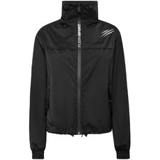 플레인스포츠 스크래치 프린트 크롭 윈드브레이커