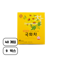 우리차 국화차 티백, 500mg, 40개입, 9개