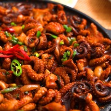 위풍당당 쭈꾸미 양념 볶음 밀키트 500g (냉장), 쭈꾸미볶음 500g +소스1개