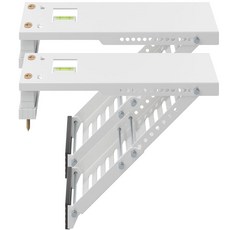 KAINGA 창문 에어컨 지지 브래킷 창문 AC 브래킷 범용 5 000-12 000 BTU AC 유닛용 최대 38.6kg(85파운드) 조절 가능한 연장 다리 2팩, KAINGA 창문 에어컨 지지 브래킷, 창문 AC 브래