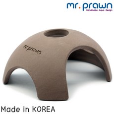 미스터프론 코리하우스 [카카오블랙] /열대어 산란상 은신처 놀이터 어항장식품 수족관 구피 새우 CRS ADA, 1개