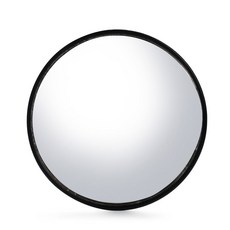 휴대용 75/90mm 트럭 버스 라운드 블라인드 스팟 미러 HD 볼록 광각 후방 자동차 사이드 액세서리, Black-95mm