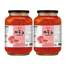꽃샘 자몽S 차, 2kg, 1개입, 2개