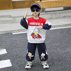 AA4150 남아 주니어 초등학생 초딩 키즈 아동 봄 가을 코튼 면혼방 라운드넥 맨투맨 티셔츠 트레이닝 조거 팬츠 바지 상하세트 운동복 투피스