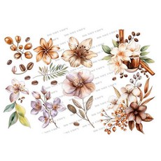 花草轉印貼紙, 1個, 藝術紙-A3