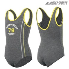 [백화점 출고] KG-J588 쿠기 여아동 원피스 U자형 실내수영복