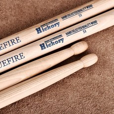 스틱 스탠드 5A 히코리 드럼스틱(우디) 드럼채