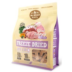 Mr.MEAT 肉鮮生 貓凍乾主食 鮪魚口味 400G 貓主食 貓零食, 1個, 肉鮮生- 貓 火雞肉400g*1包