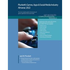 (영문도서) Plunkett's Games Apps & Social Media Industry Almanac 2022: Games Apps & Social Media Indus... Paperback, Plunkett Research, English, 9781628316131