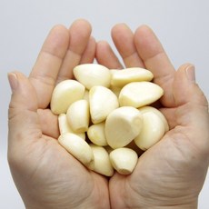 국내산 햇마늘 깐마늘 특대 100g 대서마늘 가락시장 당일새벽경매, 꼭지 제거 깐마늘 100g, 1개