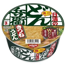 NISSIN 日清 Donbei 狐狸烏龍麵 迷你 42g, 12個, 2kg