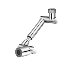 曼德旺 1440度機械臂萬向旋轉水龍頭延長器, 1個