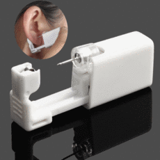 귀걸이총 피어싱총 귀총 귀뚫는 피어싱키트 귀뚫기 피어싱장치 셀프피어싱 셀프피어서 귀걸이 piercing gun 귓바퀴 코 입술 룩 이너컨츠 아웃컨츠 트라거스 귓볼 연골 헬릭스, 피어싱총(piercing gun), 1개