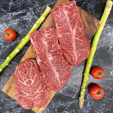 보리소 1등급 꽃갈비 눈꽃살치살 꽃등심 치마 부채 채끝 양지 차돌박이 사태 육우 냉장육, 부채살 300g