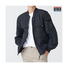 스프리스 남녀공용 항공점퍼 블랙