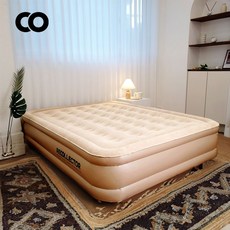 [국내배송] 리콜렉터 에어매트 캠핑 매트 자충매트 더블 매트리스 펌프내장 캠핑용 40CM, 리콜렉터 40CM 패브릭에어매트