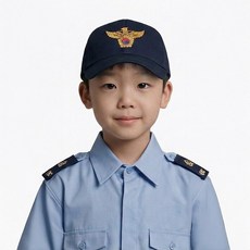 경찰 소방관 모자 어린이 역할놀이 DCA30, DCA30 곤색, 1개