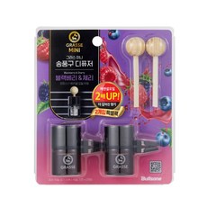 불스원 그라스 미니 송풍구 차량용 디퓨저 10ml, 블랙베리&체리, 2개