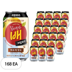 해태 갈아만든 배 저칼로리, 340ml, 168개