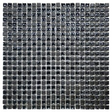 자기질 모자이크타일 프리미엄 에디션, 1개, 블랙12-P04