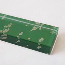 투명 유리 서예 프레스 골동품 중국 스타일 헤비 듀티 쓰기 도구 사무실 책상 장식품, 1개